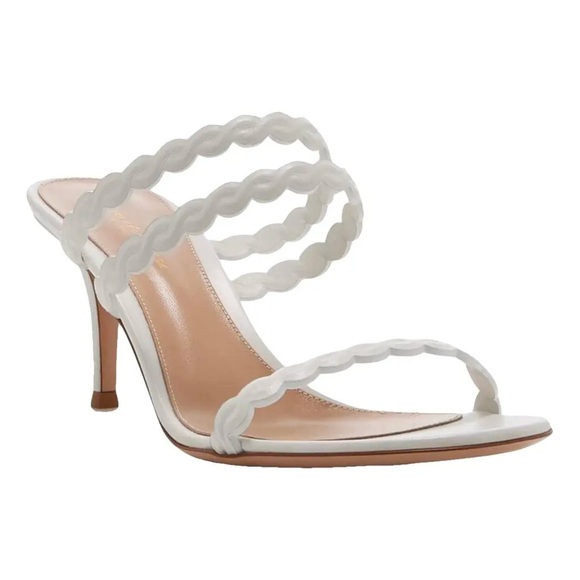Gianvito Rossi Kay Leather Mules